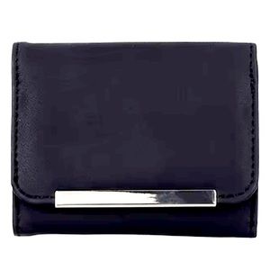 Mundi Black Mini Anna Trifold NWT